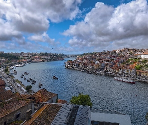 Portugalia, Porto, Rzeka Duero, Domy