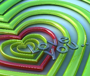 You, Love, Serce, Kolor