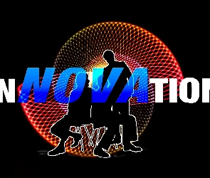 2D, Innowacja, Napis, Innovation