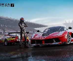Forza Motorsport 7, Kierowca, Czerwone, Ferrari, Gra