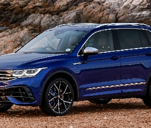 Granatowy, Volkswagen Tiguan R