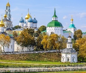 Cerkiew, Rosja, Siergijew Posad, Ławra Troicko-Siergijewska, Klasztor