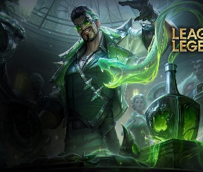 Wąż, Butla, League Of Legends, Plakat, Draven, Gra, Postać