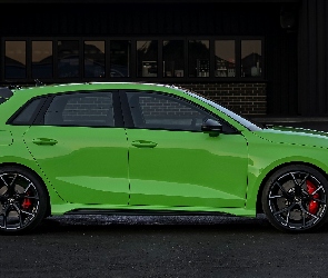 Zielone, Audi RS 3 Sportback