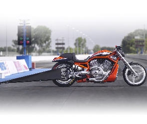 Harley Davidson Screamin Eagle V-Rod, Race, Drag