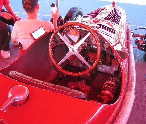 Alfa Romeo, pedały, kierownica