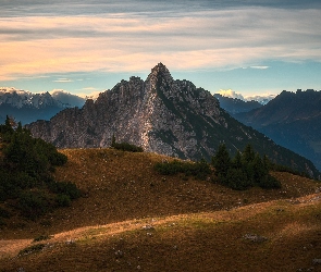Austria, Tyrol, Góry, Alpy