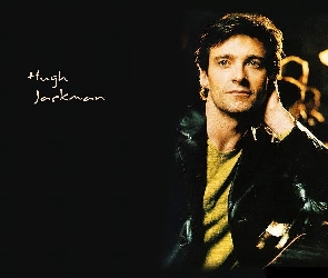 czarna kurtka, Hugh Jackman