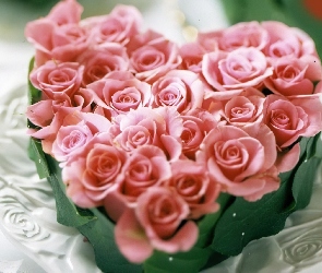 Serce, Miłość, Róż, Pączki