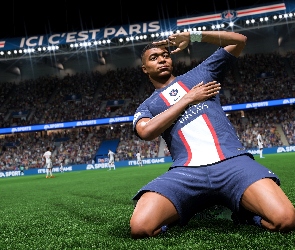 Kylian Mbappe, Fifa 23, Gra, Boisko, Piłkarz