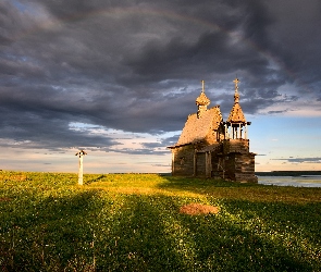 Łąka, Jezioro, Cerkiew