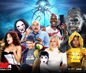 Scary Movie 4, postacie, King Kong, Piła, Anna Faris