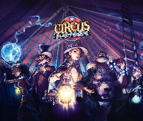 Circus Electrique, Postacie, Gra