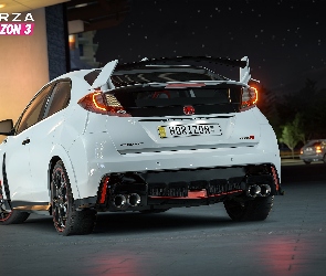 Honda Civic Type R, Samochód, Gra, Forza Horizon 3