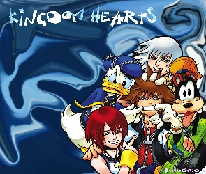 Kingdom Hearts, goofy, donald, duck, postacie