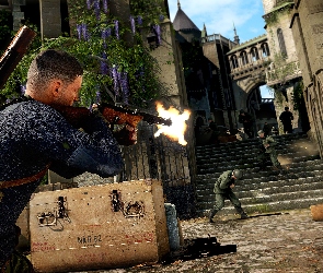 Snajper, Sniper Elite 5, Gra, Żołnierze, Postać