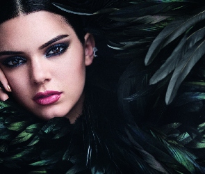 Kendall Jenner, Pióra, Modelka, Czarne