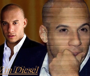 biała koszula, Vin Diesel