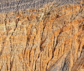 Krater wulkaniczny, Stany Zjednoczone, Kalifornia, Ubehebe Crater, Skały