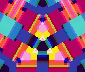 Lustro, Szklane, Wzór, Grafika, Kalejdoskop, Abstrakcja, Geometryczny