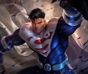 Peleryna, Kombinezon, Arena of Valor, Gra, Postać, Superman