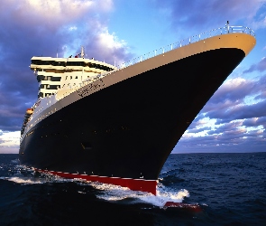 Dziób, Queen Mary 2