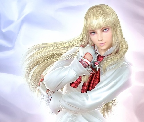 Rękawiczki, Broszka, Emilie De Rochefort, Blond, Sukienka, Tekken 5 Dark Resurrection, Lili