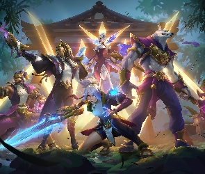 Gra, Lee Sin, Lucian, Morgana, Nasus, Riven, League of Legends Wild Rift, Postaci, NOVA