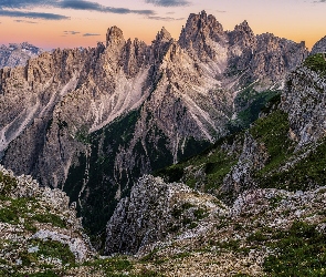 Włochy, Cadini di Misurina, Góry, Dolomity