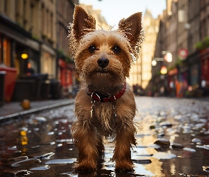 Yorkshire terrier, Ulica