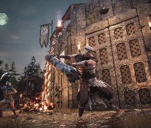 Mur, Conan Exiles, Gra, Drzwi, Postacie