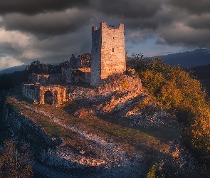 Zamek, Gruzja, Anacopia Fortress, Cytadela, Ruiny