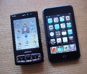 Czarna, Iphone, N95