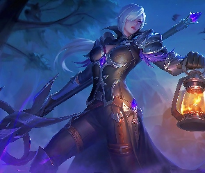 Lampa, Broń, Mobile Legends Bang Bang, Gra, Postać, Silvanna