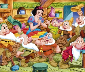 Królewna Śnieżka i siedmiu krasnoludków, Krasnale, Śnieżka, Snow White and the Seven Dwarfs