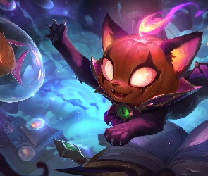 Magiczna Kotka, Czarująca, League of Legends, Gra, Postać, Yuumi