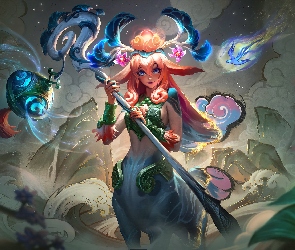 League of Legends, Kobieta, Lillia, Postać, Gra