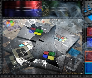 Komputery, Technologia, Logo, Windows, Windows 11, Microsoft
