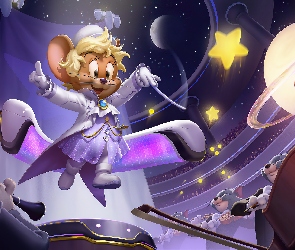 Mysz, Kot, Gra, Tom and Jerry Chase Jerry Star Conductor