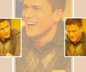 Skazany na śmierć, sweterek, Wentworth Miller, wesoły, Prison Break