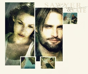 Zagubieni, Evangeline Lilly, Josh Holloway, Lost, Serial