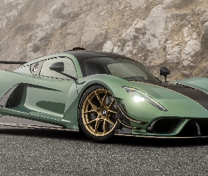 Elemental Green, Stealth Series, Zielony, Hennessey Venom F5