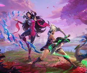 Miecz, Riven, League of Legends, Ostrza, Irelia, Gra, Postacie