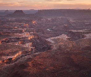 Kanion, Stany Zjednoczone, Utah, Skały, Park Narodowy Canyonlands