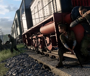 Sniper Elite 5, Pociąg, Snajper, Postacie, Gra