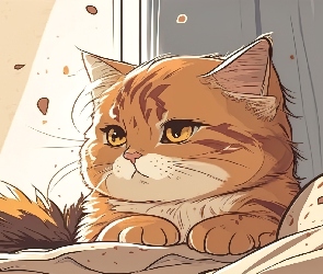 Kot, Grafika AI