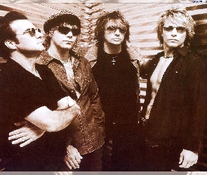 zespół , okulary, Bon Jovi