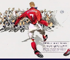 Kibice, David Beckham, Logo, Adidas