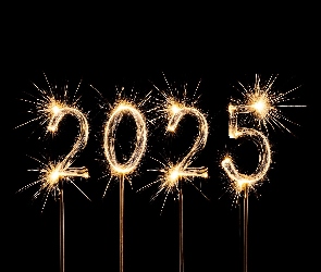 Nowy, Fajerwerki, 2025, Rok, Sylwester