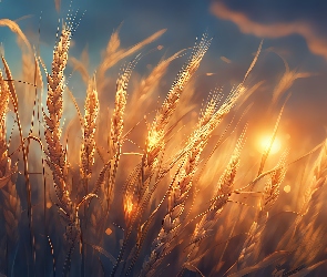 Kłosy, Grafika, Zboże